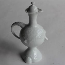 ROSENTHAL Vase porcelaine Bjorn Wiinblad The Lady Loves Birds