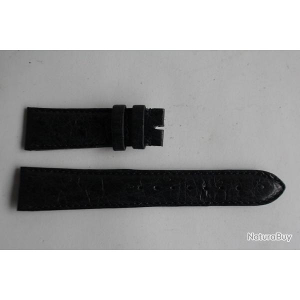 GUBELIN Bracelet montre croco bleu fonc� 19 mm