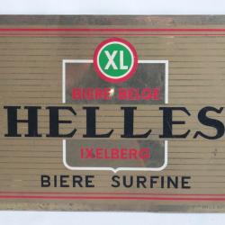 Ancienne publicité Bière Belge Helles