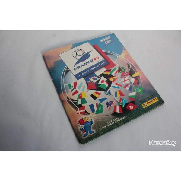 Album figurine Panini Coupe monde Football 1998 FR complet