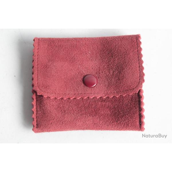 PATEK PHILIPPE Housse voyage daim 8 x 7 cm