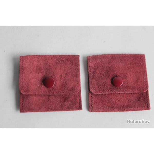 PATEK PHILIPPE Housses voyage daim 6 x 6 cm