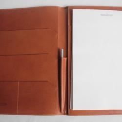 Jaeger LeCoultre Porte documents Bloc notes publicitaire montre Notebook