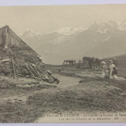 CPA Hautes-Pyrénées Luchon Superbagnères Glaciers de la Maladetta