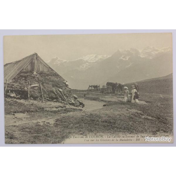 CPA Hautes-Pyr�n�es Luchon Superbagn�res Glaciers de la Maladetta