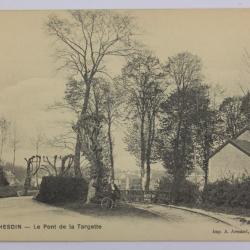 CPA Pas-de-Calais Hesdin Le pont de la Targette