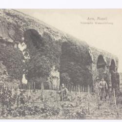 CPA Moselle Ars Mosel Römische Wasserleitung