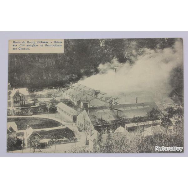 CPA Bourg d'Oisans Usines Cies ac�tyl�ne et �lectrochimie aux Clavaux