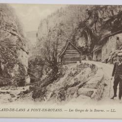 CPA Isère De Villard-de-Lans a Pont-en-Royans Gorges de la Bourne