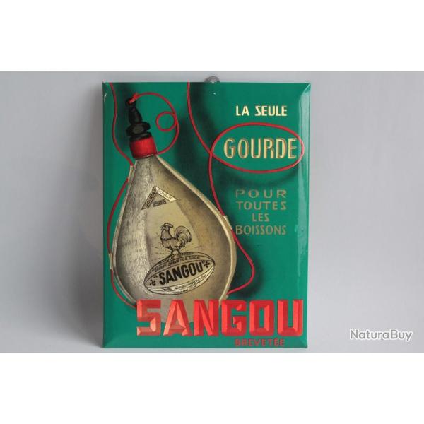 Ancienne publicit� rhodo�d gourde Sangou