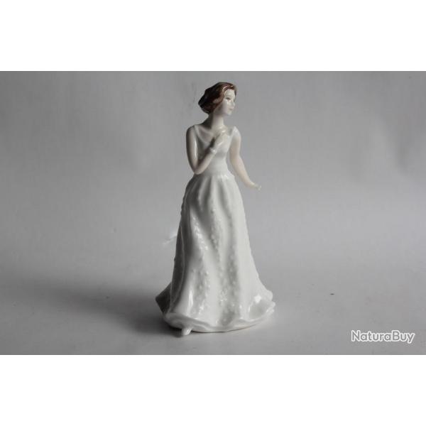 Figurine Femme porcelaine Royal Doulton Sentements Cherish HN4442