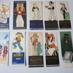 Collection Signets Marque pages Vincent - Fabiano - Poulbot - Sarraillon