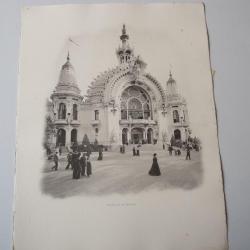 Photo Exposition Paris 1900  Arts Et Sciences