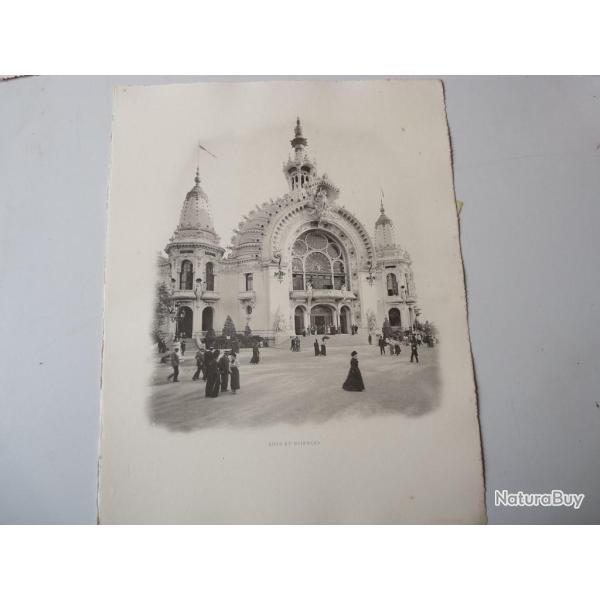 Photo Exposition Paris 1900  Arts Et Sciences