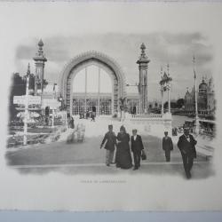 Gravure Exposition Universelle Paris 1900 Palais De L'Horticulture