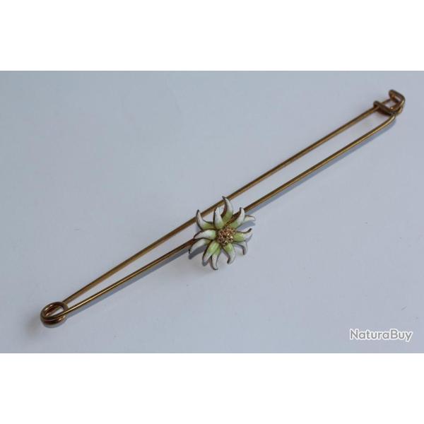 �pingle � chapeau �maill�e Edelweiss Art nouveau