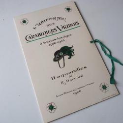 L'Uniforme des Carabiniers Vaudois a travers les ages 1768-1918