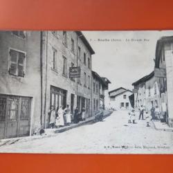 CPA 38 Roche - La Grande Rue