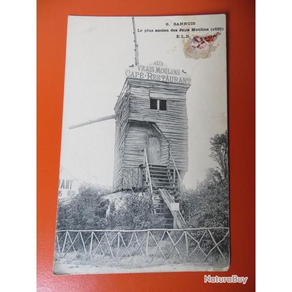 CPA 95 Sannois - Le plus ancien de deux Moulins