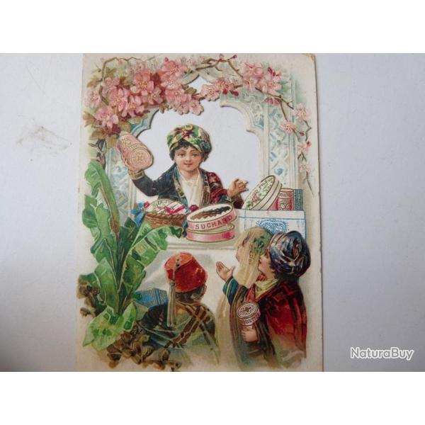 Chromo ajour� chocolat SUCHARD