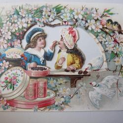 Chromo ajouré chocolat SUCHARD