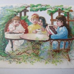 Chromo ajouré chocolat SUCHARD