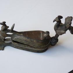 Boîte à fards Inde XIXe siècle