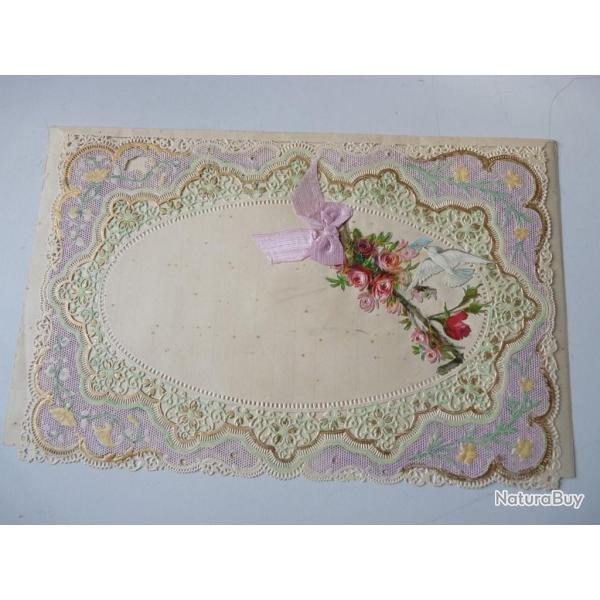 Papier courrier romantique XIXe si�cle