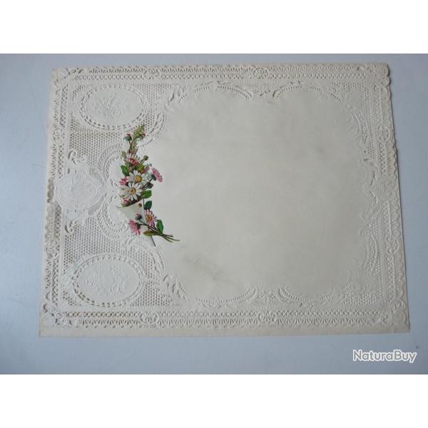 Couverture de correspondance gaufr� XIXe si�cle