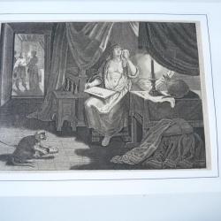 Gravure XVIIIe siècle