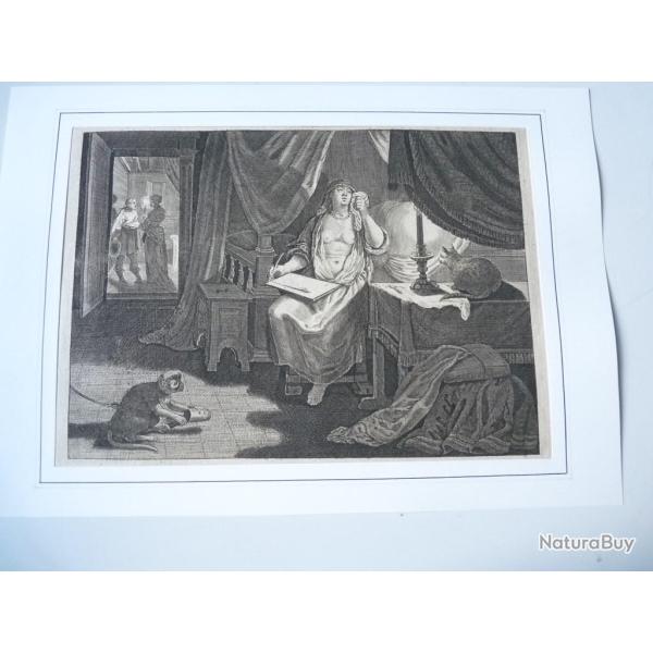 Gravure XVIIIe sicle