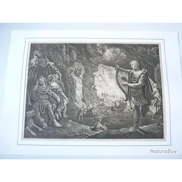 Gravure XVIIIe sicle