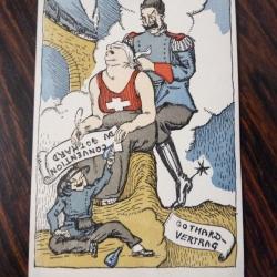 CPA Convention du Gothard