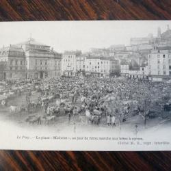 CPA 43 Le Puy - La place  Michelet