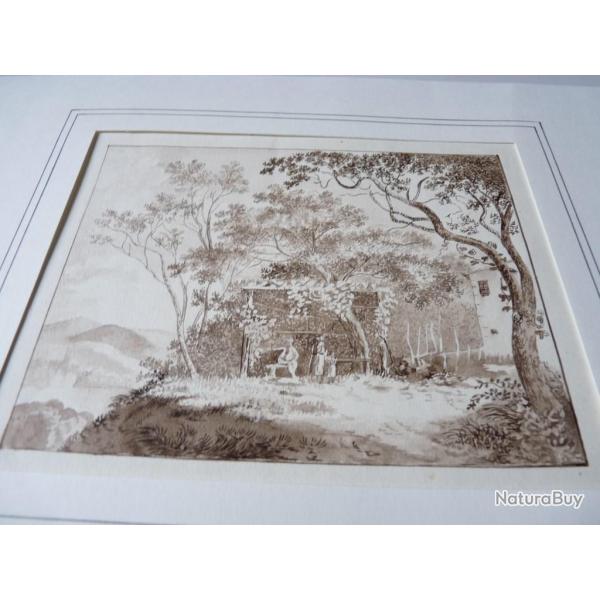 Dessin � l'encre original