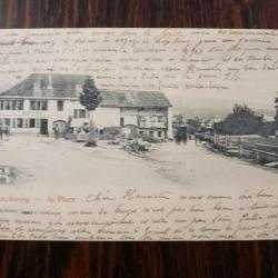 CPA Marchissy - La Place cartes postale