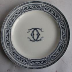 Assiette porcelaine anglaise Alton Minton