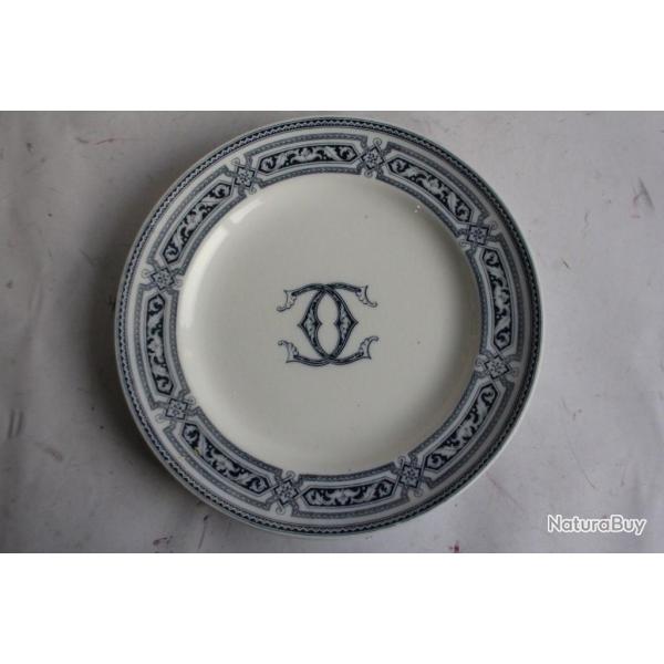 Assiette porcelaine anglaise Alton Minton