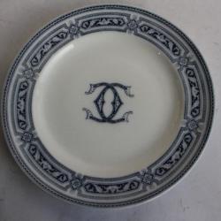 Assiette porcelaine anglaise Alton Minton
