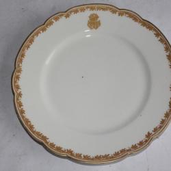 Assiette porcelaine Haviland & Co Limoges France