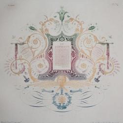 Gravure Le bonheur Jean Midolle E. Simond Strasbourg 1836