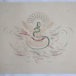 Gravure Napoléon Ier Jean Midolle E. Simond Strasbourg 1836