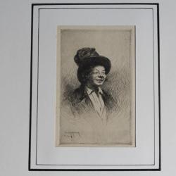 Gravure Ewert Louis VAN MUYDEN 1890
