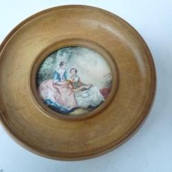Peinture miniature ancienne tableaux