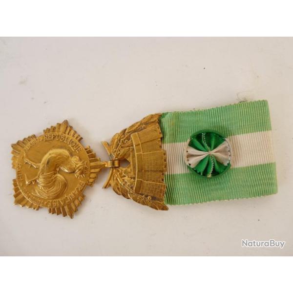 M�daille des collectivit�s locales 1945 argent/vermeil