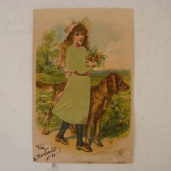 CPA Suisse fantaisie gaufrée et soie