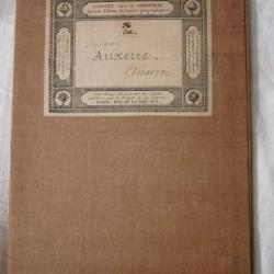 Ancien Carte  Auxerre