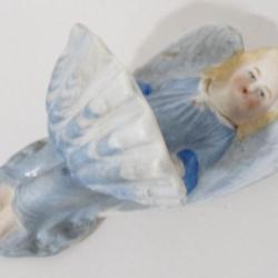 Bénitier porcelaine Ange Art populaire objets de religion