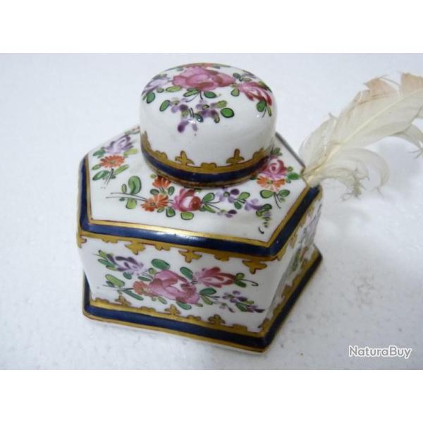 Encrier porcelaine Samson