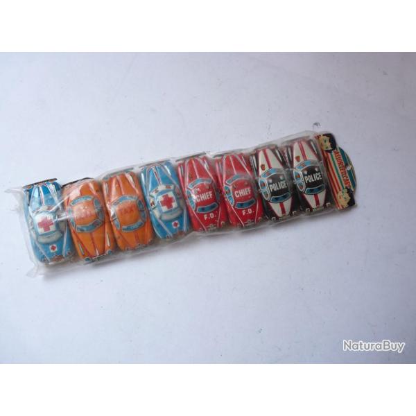 Huit mini voitures jouet m�tal